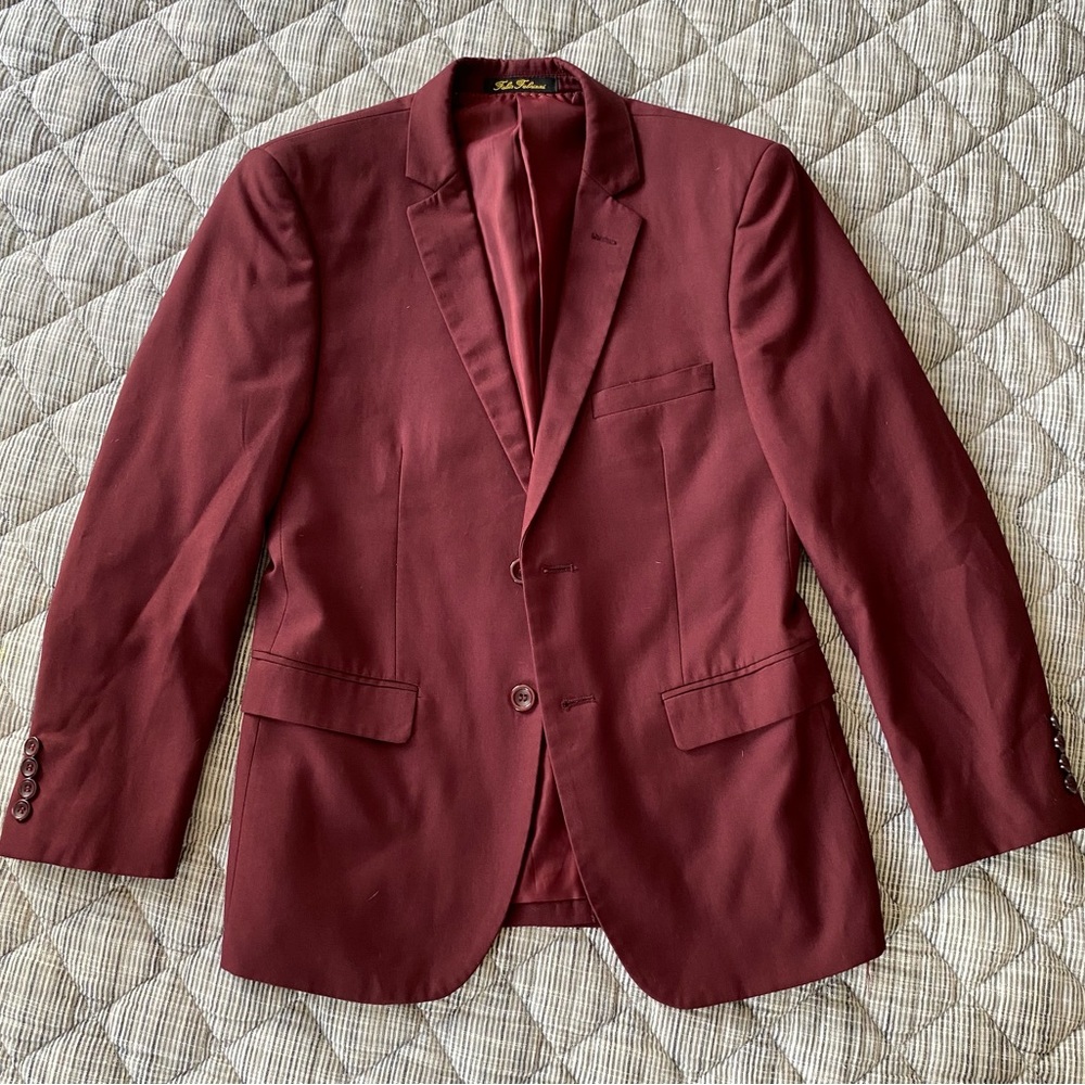 Maroon Suit